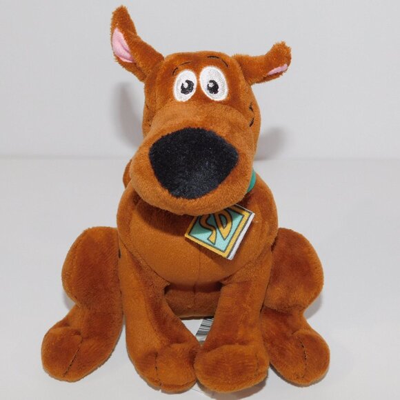 2020 Scooby Doo Animated Movie SCOOB 7" Plush stuffed Dog - Picture 1 of 5